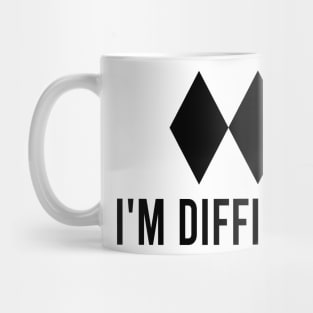 I'm Difficult Double Black Diamond Mug